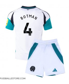 Günstige Newcastle United Sven Botman #4 3rd trikot Kinder 2024-25 Kurzarm (+ Kurze Hosen)
